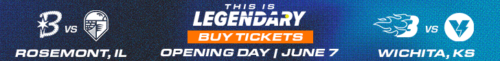 AUSL Opening Day June 7 Tickets Banner Ad