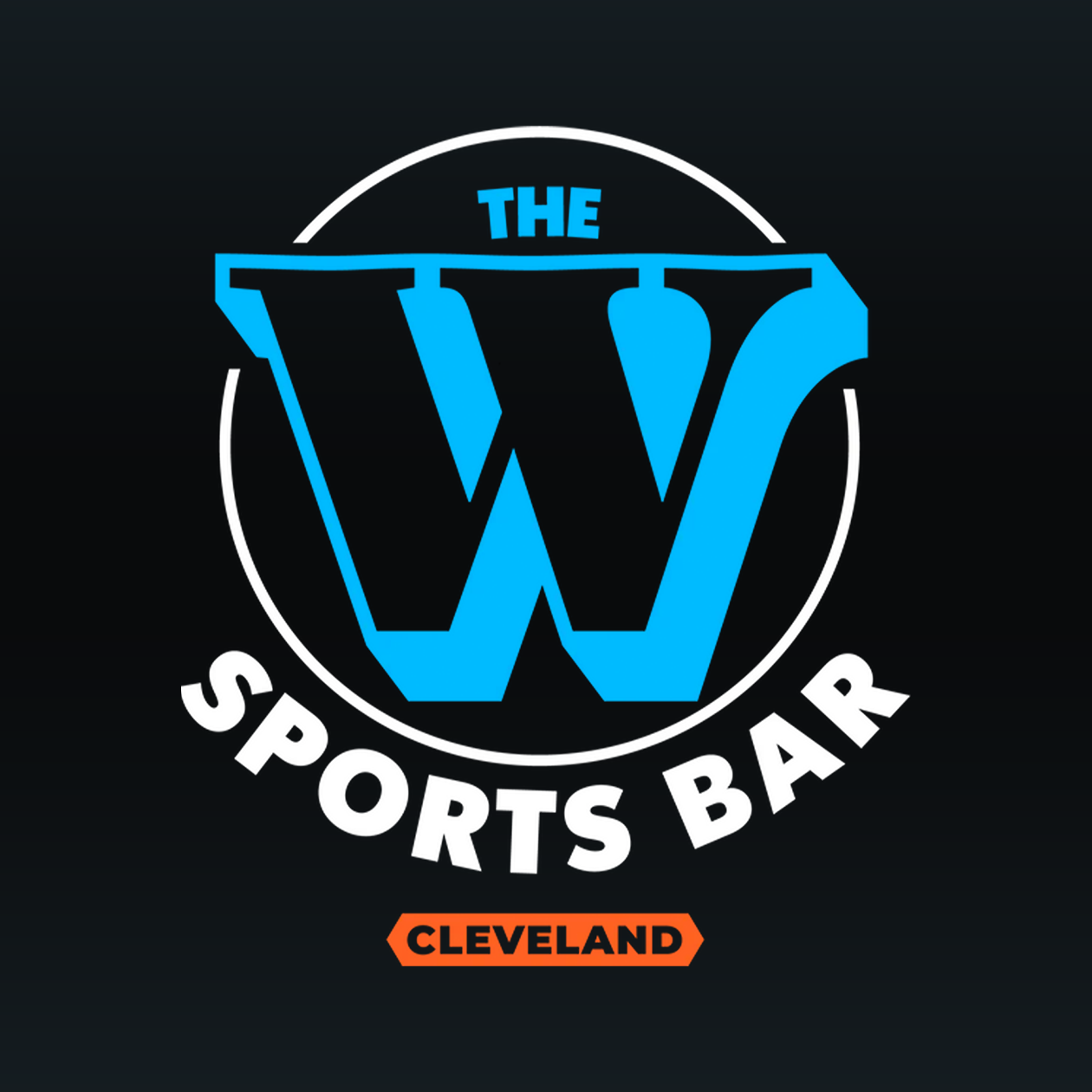 The W Sports Bar logo