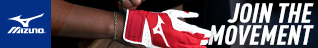 Mizuno banner ad