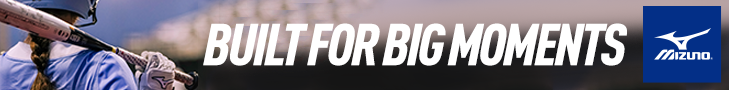 Mizuno banner ad