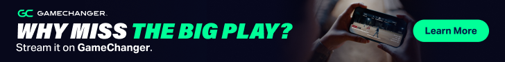 GameChanger Why Miss the Big Play Banner Ad
