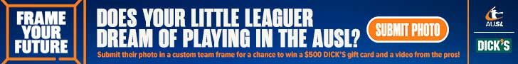Submit a photo of your Little Leaguer for a chance to win a $500 DICK's Sporting Goods Gift Card.