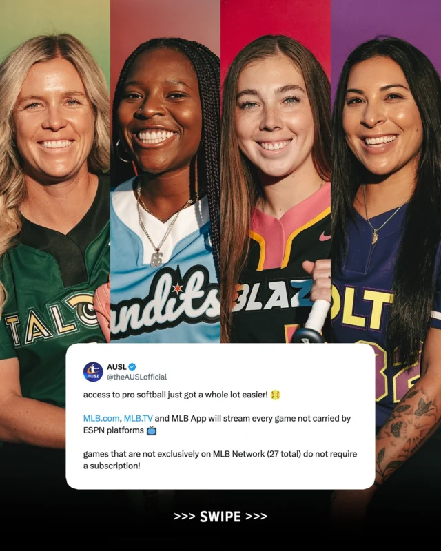 access to pro softball ð 

#AUSL