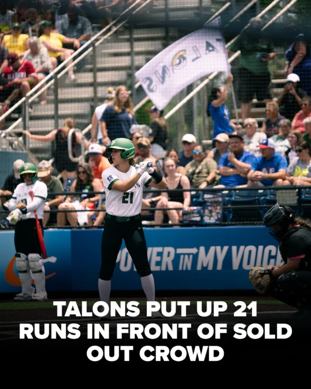 Talons take two today in front of a sold out stadium in Chattanooga! ð¦