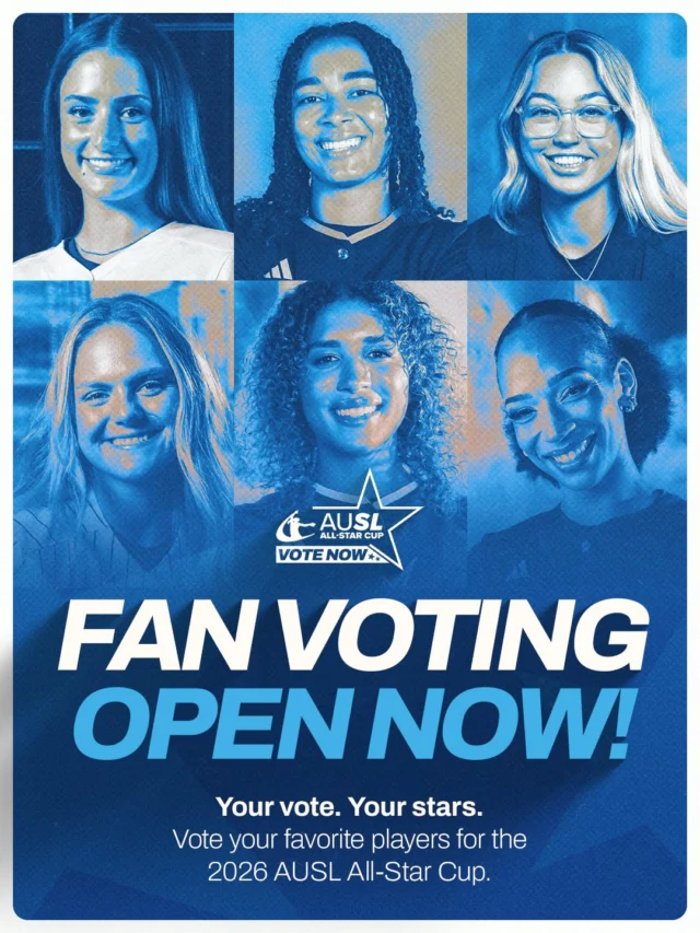 whoâs heading to the 2026 All-Star Cup? YOU DECIDE ð«µ
vote for your favorite players to receive an automatic invitation to compete in the AUSL All-Star Cup. you can vote once a day, every day, through June 30th ð³ï¸
link in stories ð