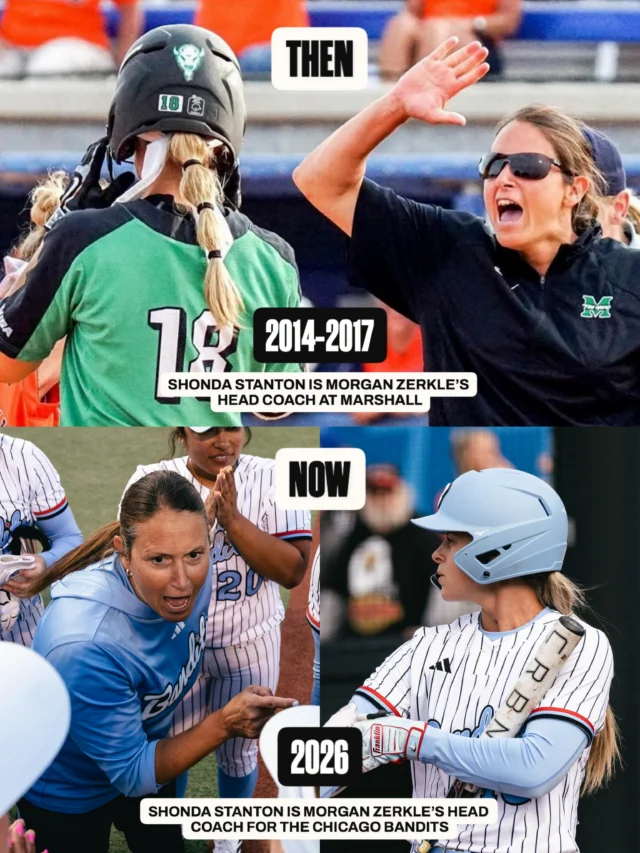 a connection over a decade in the making ð
Shonda Stanton, who currently serves as the head coach at Indiana, previously coached Morgan Zerkle at Marshall!