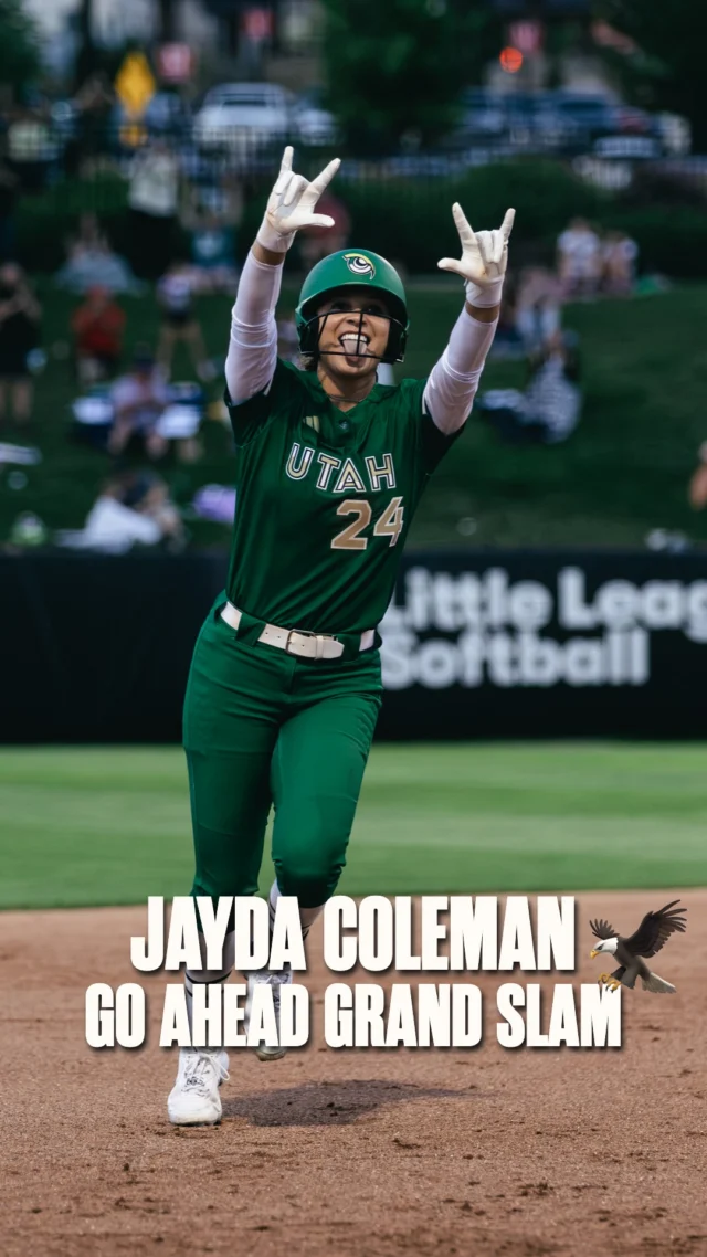 JAYDA COLEMAN GO-AHEAD GRAND SLAM ð¤¯ð¤¯

OH MY GOODNESS, TALONS LEAD