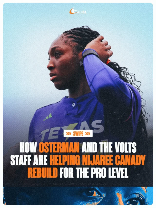 "Itâs hard to imagine legendary pitcher Cat Osterman struggled on her first day as a pro. She had already become an Olympic gold medalist by then. But thatâs exactly why she confided this to rookie NiJaree Canady."

read the full story by Savanna Collins on theausl.com ð»