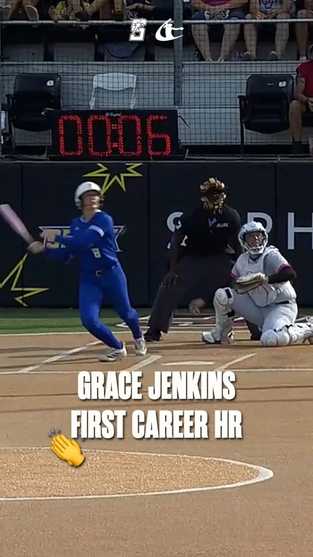 NO BETTER TIME ð

Grace Jenkins puts the Spark on top with her first career HR!
