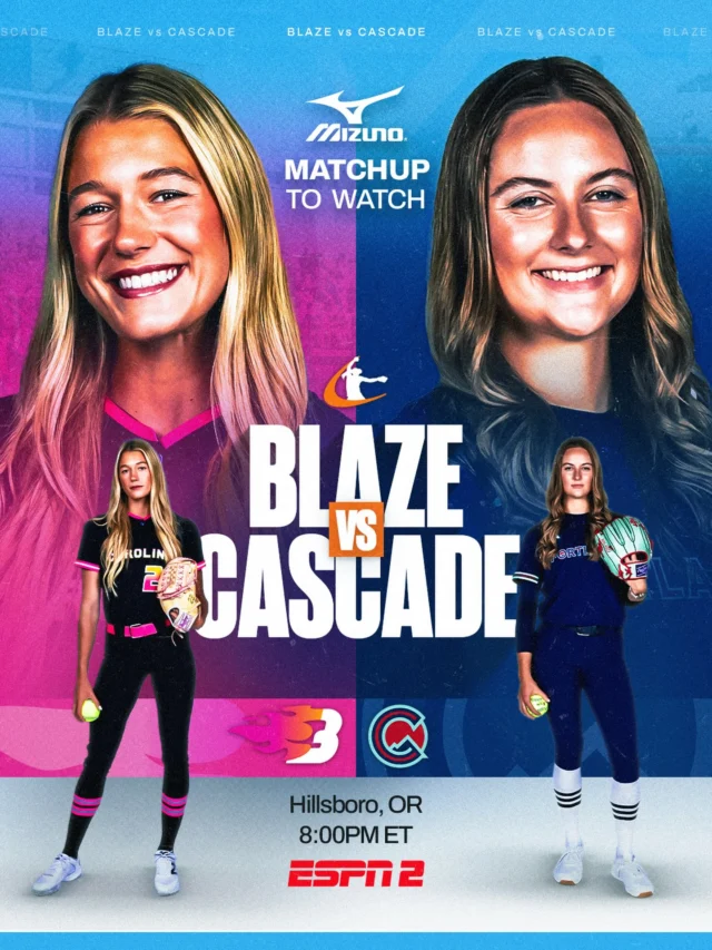 ð¥ FIRE ð ICE ð§ 

two of the AUSLâs top rookie pitchers face off tonight in Portland ð

presented by @mizunofastpitchusa