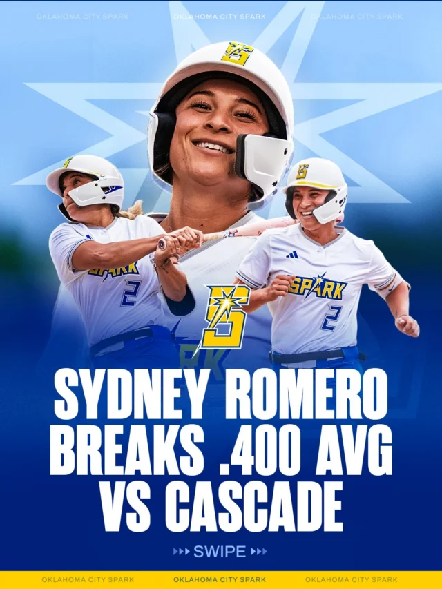 Sydney Romero is now 22 for 55 on the season with 10 hits in the last 6 games ð¤¯
of those 22 hits, Romero has 4 doubles, a triple and 5 homers with 18 RBI ð