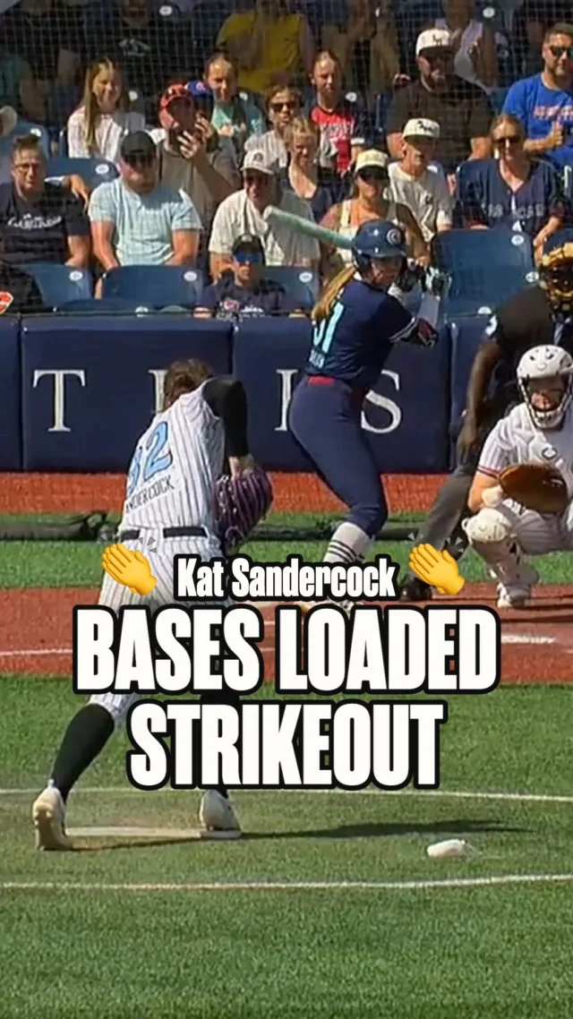 Kat works out of the bases loaded jam and the Bandits keep the lead! ð¥