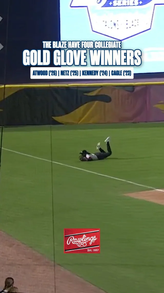 a member of the Blaze has won a Rawlings Gold Glove in college each of the last four years ð¤¯
2026: Reese Atwood, Texas
2025: Devyn Netz, Arizona
2024: Dakota Kennedy, Arizona
2023: Valerie Cagle, Clemson
who will win the Rawlings Gold Glove in the AUSL this year?!