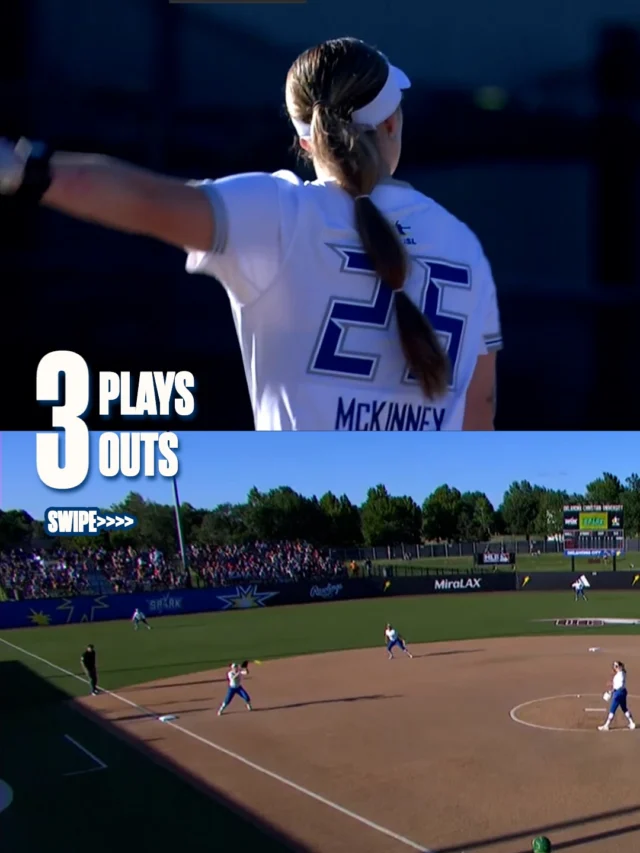 3 Plays. 3 Outs. SYD MCKINNEY. ð³

no better way to start a game in the first inning!