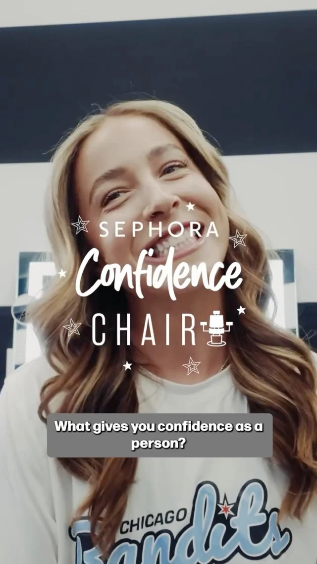 Confidence and softball go hand in hand. â¨

What makes you feel confident, on and off the field? @sephora
