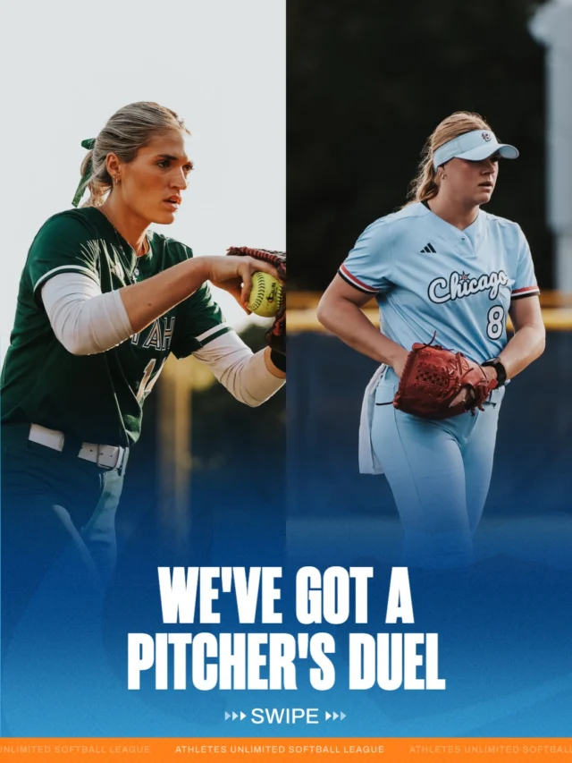 two of the best goinâ at it â¼ï¸
8 strikeouts and only 2 hits in 3 innings between the Talons and Bandits.
