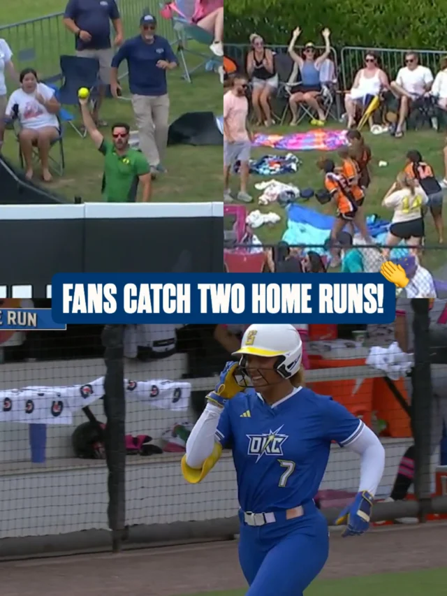 the athletes on the field arenât the only ones making amazing plays! ð¤©