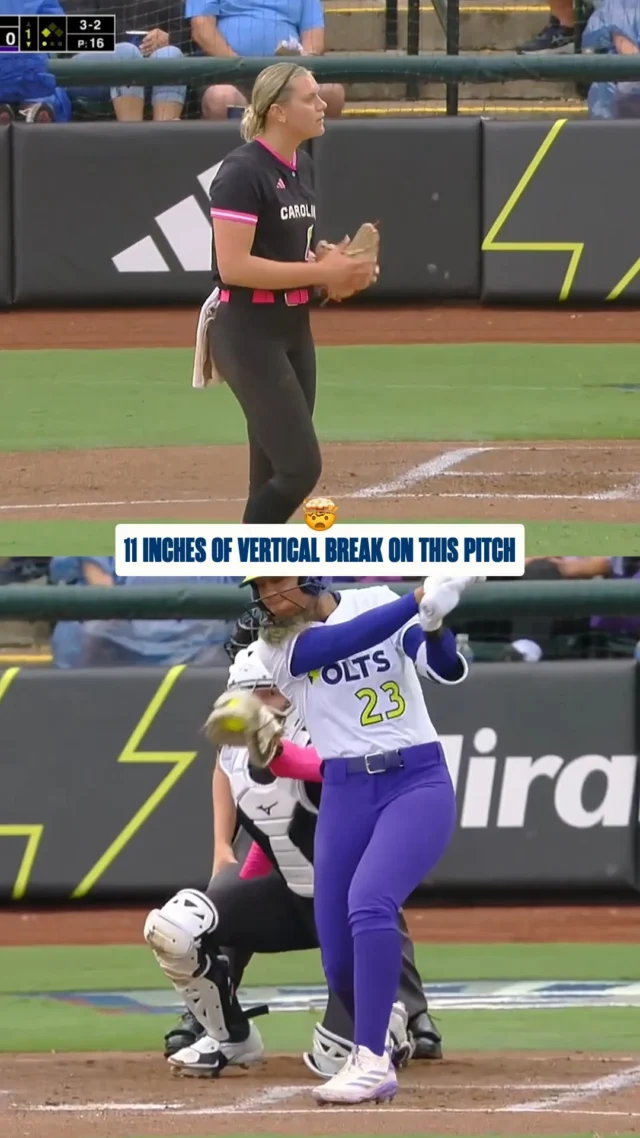 while we wait for the weather to cooperate, lets talk about Ruby Meylan's insane vertical break ð³
