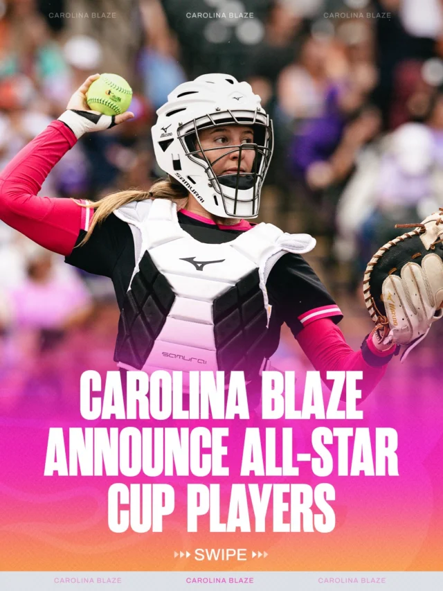Carolina has ten athletes selected for the AUSL All-Star Cup, with nine slated to compete starting in August ð¥