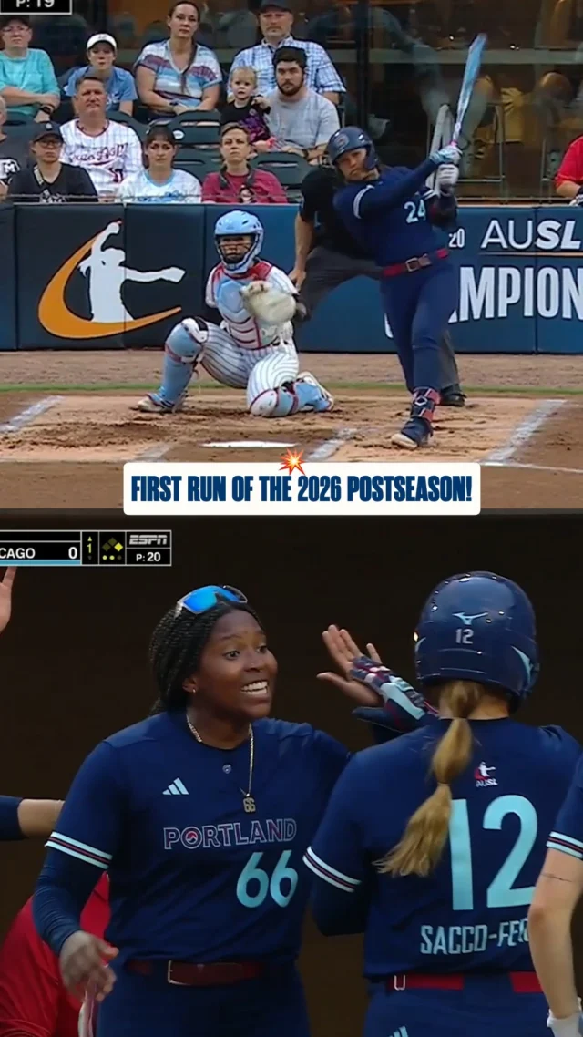the rookie from Arizona delivers! ð¥

the Cascade jumped out to a 2-0 lead in the top of the first. tune in on ESPN!