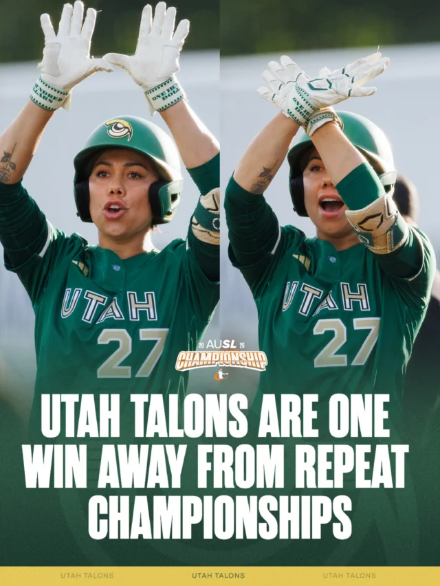 UTAH IS ONE WIN AWAY FROM GOING BACK TO BACK ð¤¯

ðº ABC