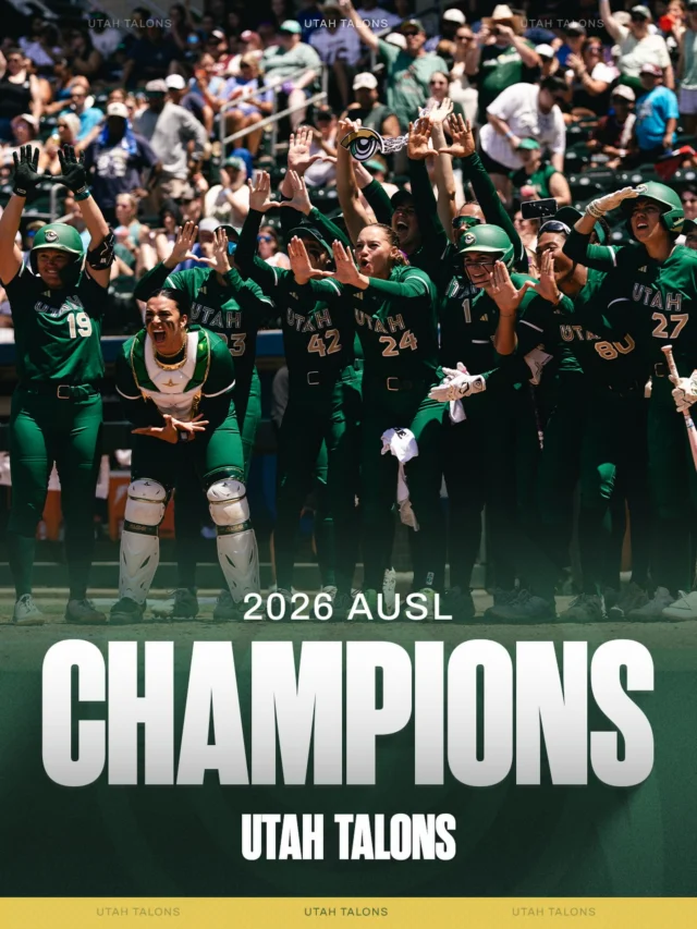 BACK-TO-BACK ð
congratulations to the Utah Talons on their second AUSL title ð