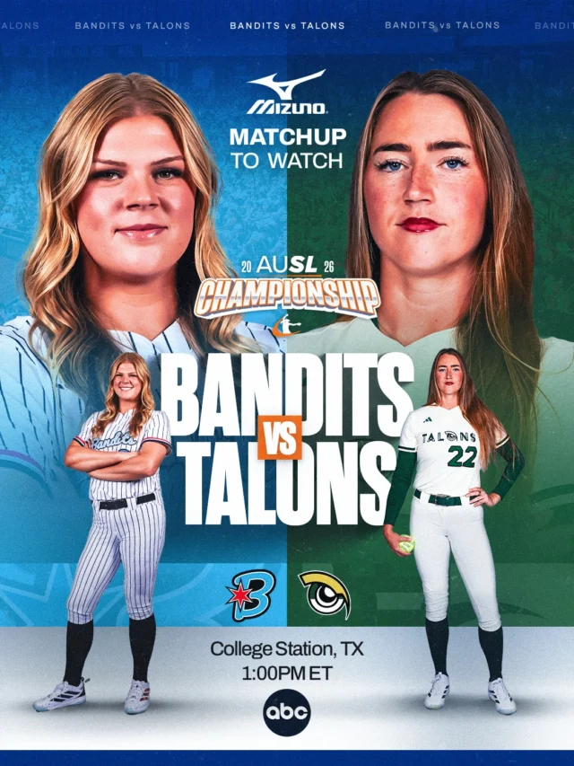 the first-ever pro softball game on network television ðº
matchup to watch presented by @mizunofastpitchusa