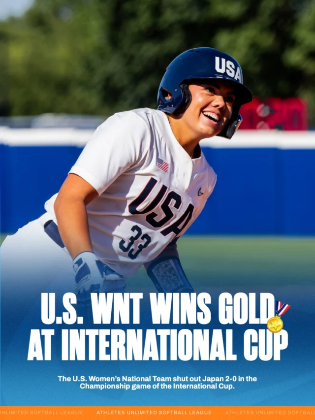 congratulations to the U.S. WNT on winning gold at the International Cup ð¤©

MVP - Maya Brady, Spark
Defensive MVP - Dejah Mulipola, Volts
Most Valuable Pitcher - Montana Fouts, Talons

ð¸ USA Softball