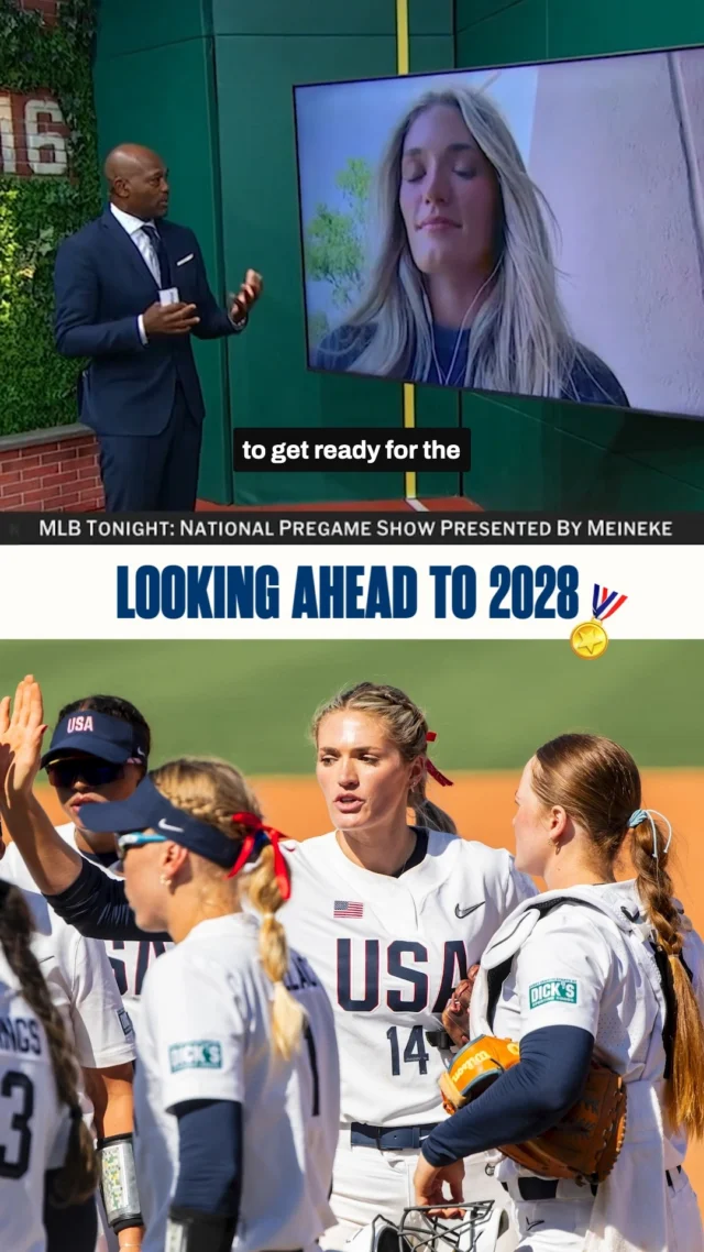Montana Fouts joined Harold Reynolds on MLB Network to talk about what comes next after winning the 2026 AUSL Championship ð
hint: more softball. Fouts is currently competing with USA Softball in the International Cup, then heads to Chicago for the AUSL All-Star Cup ð¥