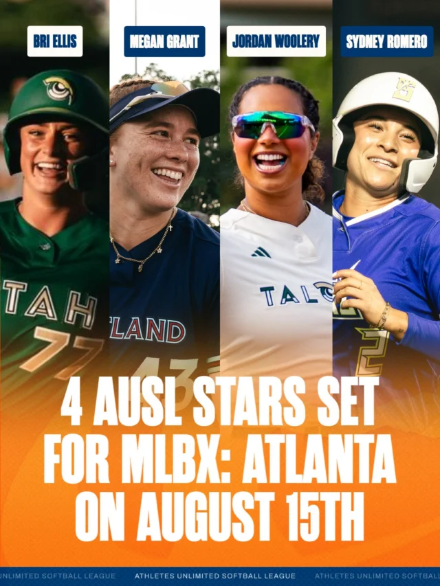 oh this is going to be GOOOOOOD ð¤©
Bri Ellis, Megan Grant, Jordan Woolery and Sydney Romero are set to compete in @MLBXofficial Atlanta on August 15th at Truist Park before the Atlanta Braves host the Miami Marlins ð
