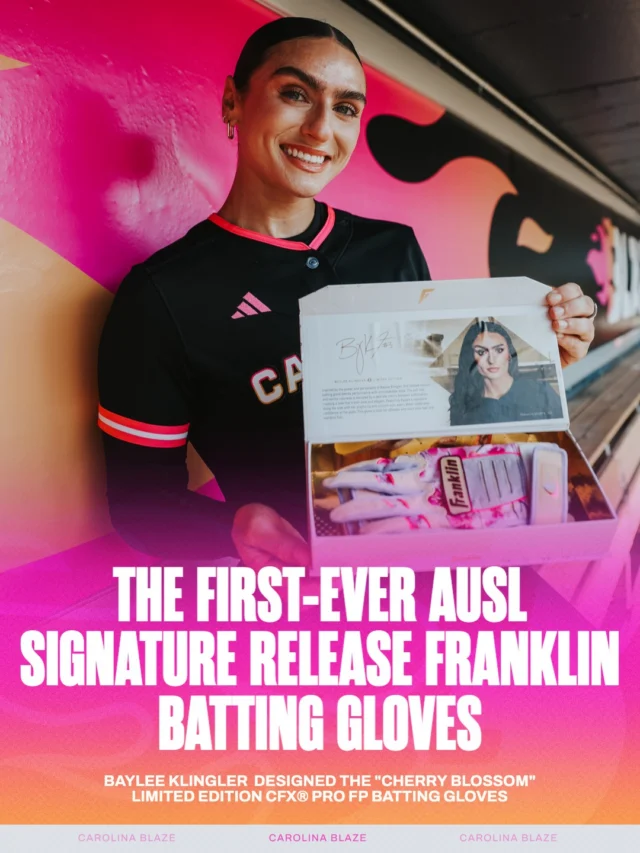 this landmark release blends fashion-forward style with elite on-field performance in a one-of-a-kind colorway unlike anything else on the diamond ð¸

on-sale today at 11am ET on franklinsports.com/limited ðï¸