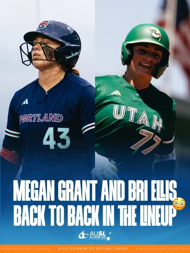 two of the NCAA's most prolific home run hitters are in the same lineup tonight for the AUSL All-Star Cup ð³

tune in now on ESPNU!