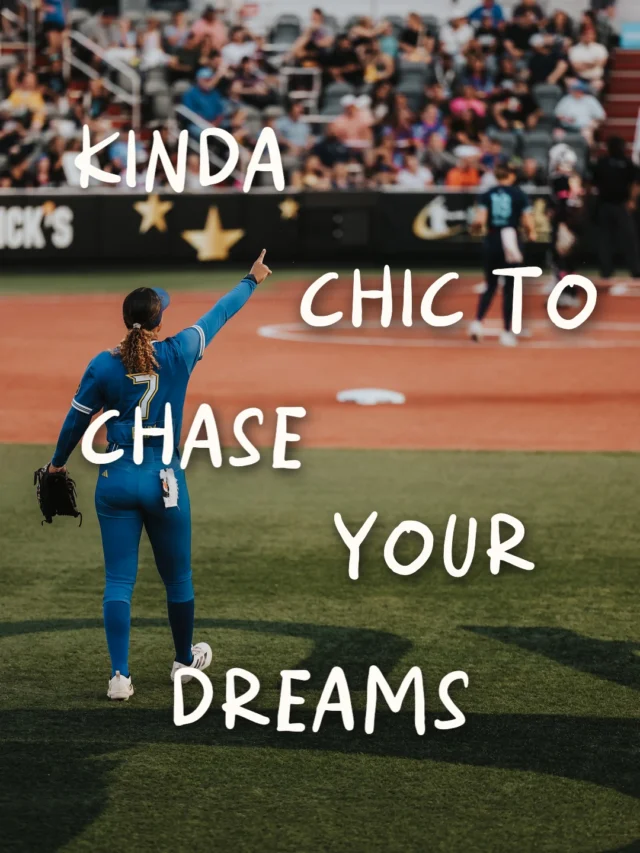 pro softball is kinda chic ð