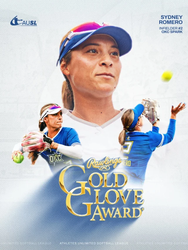 Your 2026 @rawlingssb Gold Glove Award winner... Sydney Romero â¡ï¸

Congratulations @sydsyd2 on earning the first Gold Glove Award in league history! Very much deserved ð