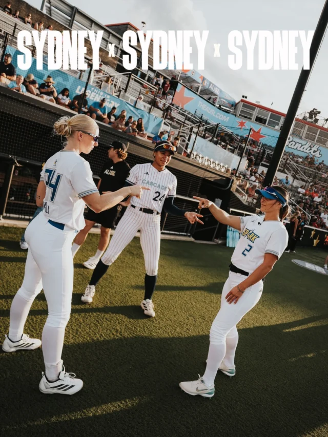 at any given time, there could be up to FIVE people named Sydney on the field AND three were on the same AUSL All-Star Cup roster in Series 2 ð¤¯