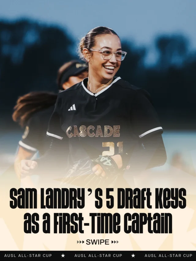 Sam Landry is in the captain's seat for the first time, and she came into the draft with a PLAN âï¸

read the full article by Savanna Collins on theausl.com!