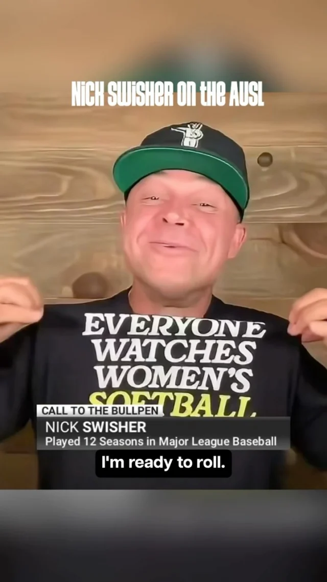 Love having a MLB legend like @yourboyswish as an advocate for the AUSL

Not to mention he's an awesome #girldad