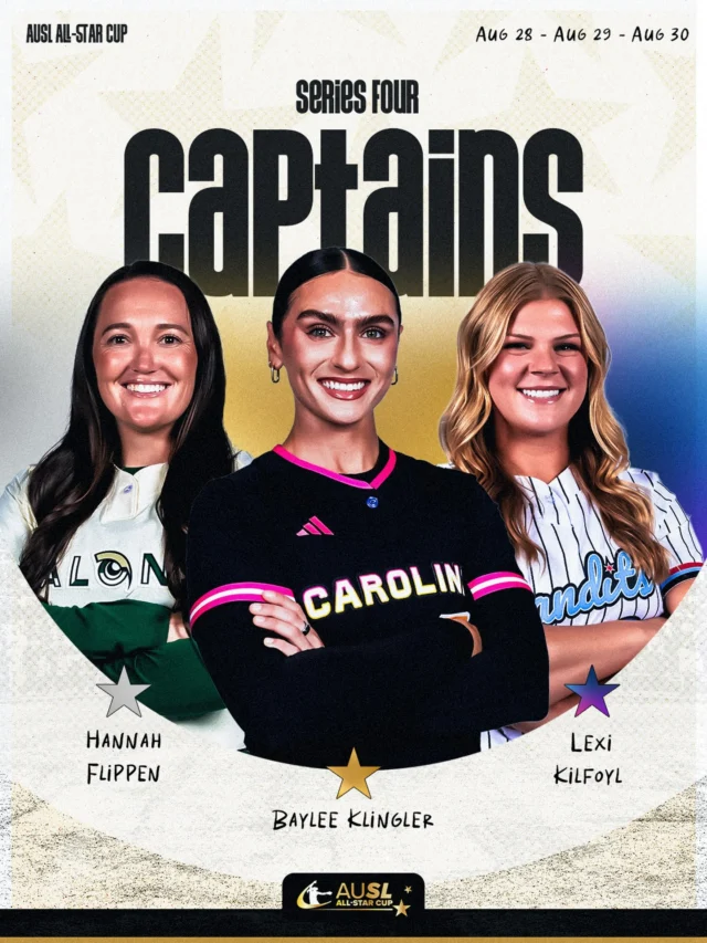 FINAL WEEK OF THE AUSL ALL-STAR CUP ð
- Team Klingler will be in black and gold
- Team Kilfoyl will be in colorful uniforms
- Team Flippen will be in light uniforms