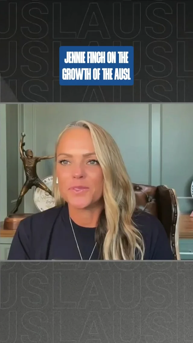 "it's been an absolute joy" ð¥¹
love having legends like Jennie Finch be an advocate for the AUSL