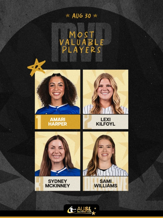 Your MVPS for the AUSL All-Star Cup Finale!