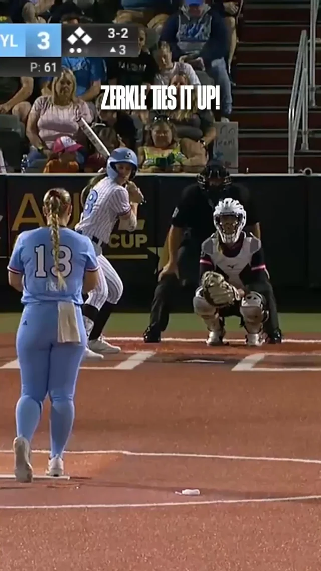 ZERKLE CLEARS THE BASES TO TIE IT UP ð®âð¨