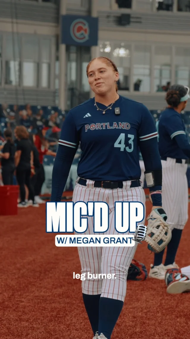 Chef on the mic ðï¸

we could listen to Megan Grant on the ball field all day ð