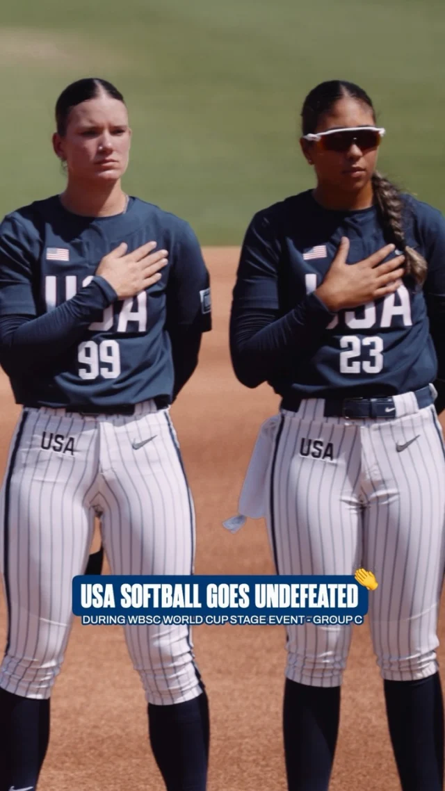this team yâall ð¤¯ð±

USA Softball goes 6-0 with wins over China, New Zealand, Brazil, Mexico and Netherlands to punch their ticket to the WBSC World Cup Finals in Australia next year!