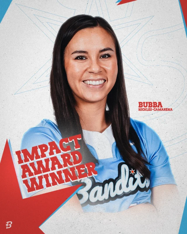 Our very own Bubba was named the recipient of the 2025 AUSL Impact Award ð©µ
Nickles-Camarena uses her platform to show athletes & coaches the beauty of having their purpose rooted in something greater.