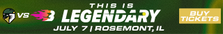 Talons vs Blaze in Rosemont, Illinois Ticket Banner