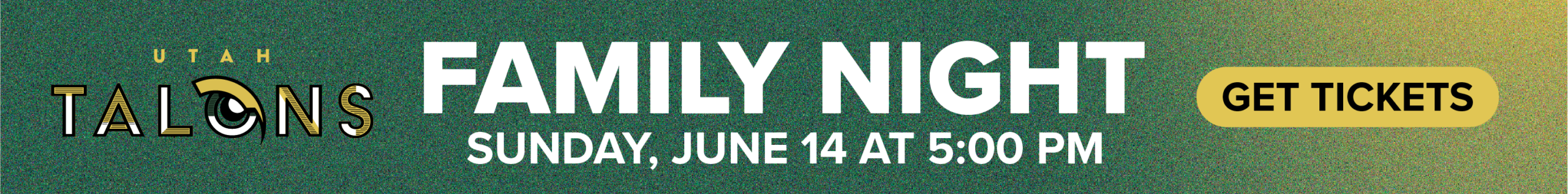 Talons Family Night Banner Ad