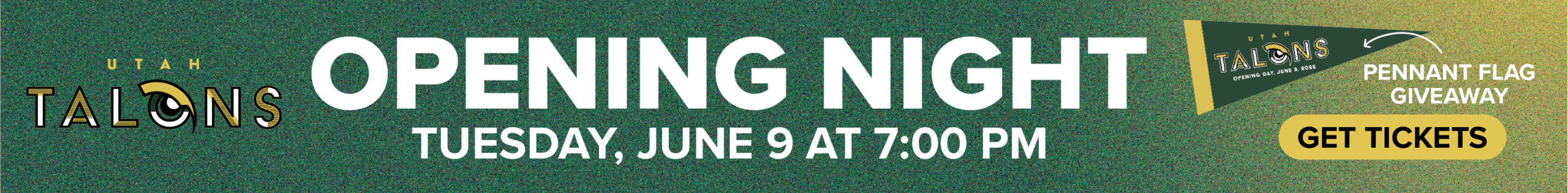 Talons Opening Night Banner Ad