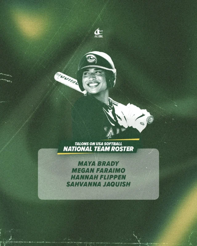 Proud is an understatement

4 Talons on the @usasoftball Women's National Team roster ð¦ð¦ð¦ð¦