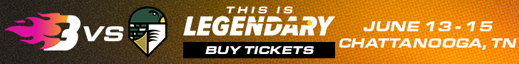 Blaze vs. Talons in Chattanooga, TN Ticket Banner