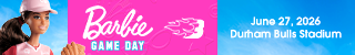 Carolina Blaze Barbie Game Day Ad
